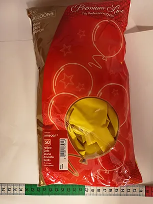 Palloncino «Balloons - Premiumline - Yellow» (Amscan)
