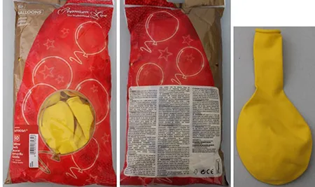 Palloncino «Balloons - Premiumline - Yellow» — foto 3 dell'alert A12/01857/20