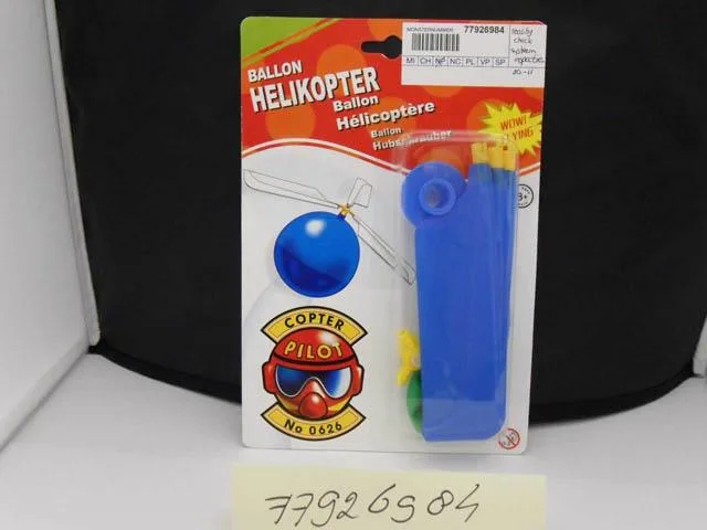 Giocattolo con palloncino «Baloon helikopter» — foto 2 dell'alert A12/0186/14