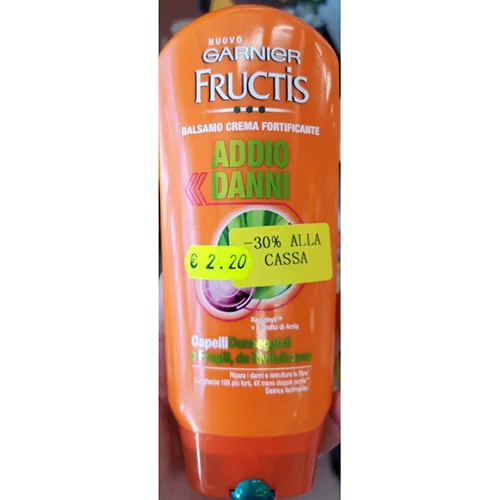 Balsamo per capelli «Balsamo crema fortificante» — foto 2 dell'alert A12/02273/24