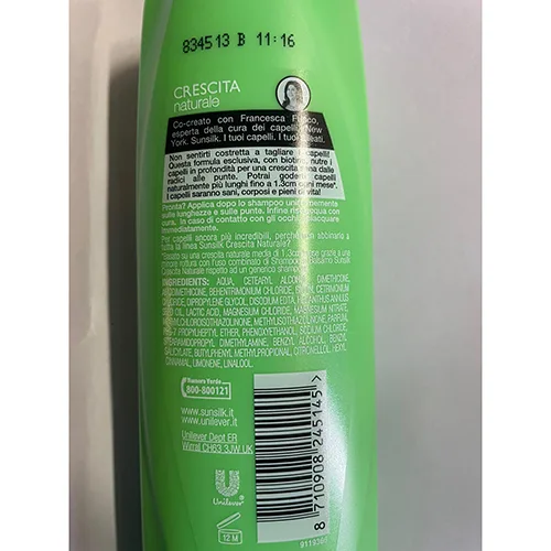 Balsamo per capelli «Balsamo Crescita naturale» (Sunsilk)