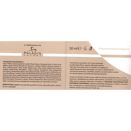 Crema viso «Balsamo quotidiano viso» — foto 7 dell'alert SR/03870/25