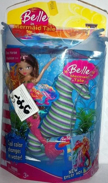 Bambola con accessori "Belle in Mermaid Tale" &amp; #13; (Belle)