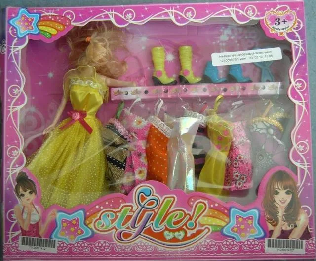 Bambola con accessori "Fresh scelto moda" (style!)