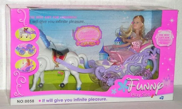 Bambola con carrozza – Funny play set — foto 2 dell'alert 0863/09