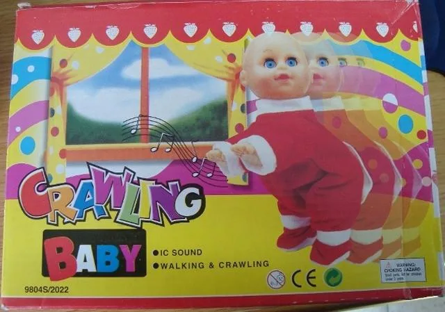 Bambola "Crawling Baby" &amp; #13; &amp; #13; (JIEMING)