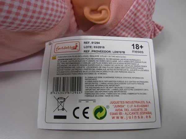 Bambola del bambino — foto 2 dell'alert A12/0130/17