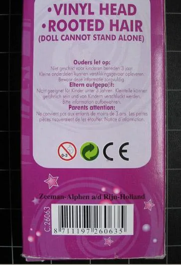 Bambola di plastica – bambola, Britney, piegabile, testa in vinile, capelli rotti — foto 2 dell'alert 1195/07