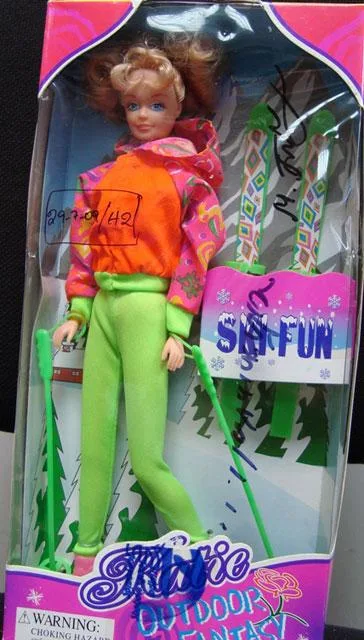 Bambola di plastica – Katie Outdoor Fantasy Ski Fun (DDI)