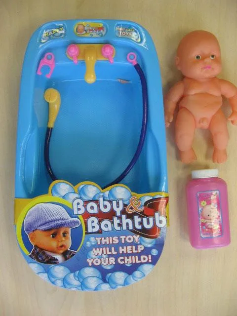 Bambola e vasca da bagno – Baby &amp; Vasca da bagno (Unknown)