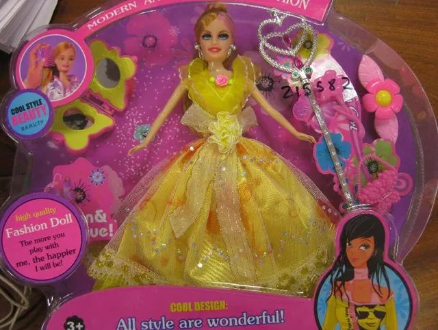 Bambola in costume da fata e accessori "Alta qualità (Boys Toys)