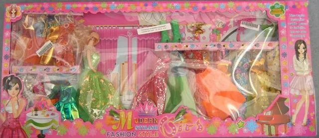 Bambole con accessori "Modern Stylish Girl, Fashi