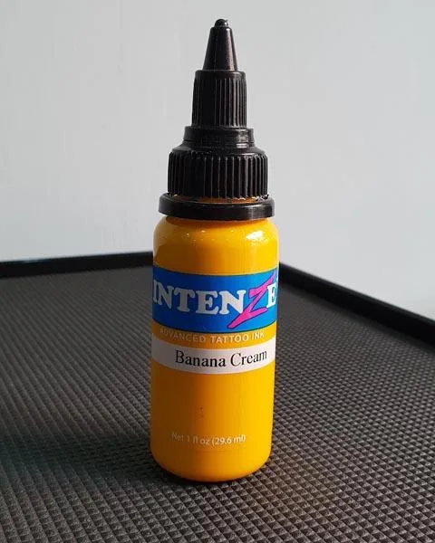 Inchiostro del tatuaggio «Banana Cream» (Intenze)