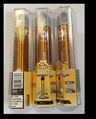 Sigaretta elettronica usa e getta «bang XXL, 2000 puffs, 50 mg/ml (5%) 6 ml volume» — foto 2 dell'alert A12/00039/23
