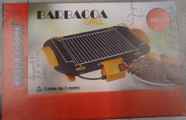 Griglia elettrica per barbecue «BARBACOA GRILL» (Bravo Nippon)