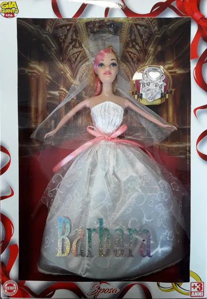 Bambola di plastica «Barbara Sposa» (Unknown)