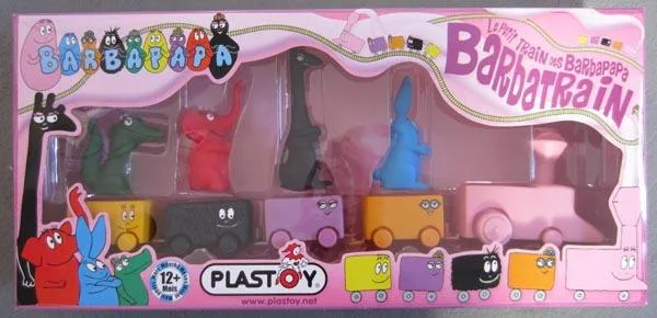 Treno giocattolo «Barbatrain - Barbapapa» — foto 2 dell'alert A12/0214/15