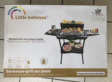 Griglia elettrica per barbecue «Barbecue-grill sur pieds» — foto 1 dell'alert A12/00987/23