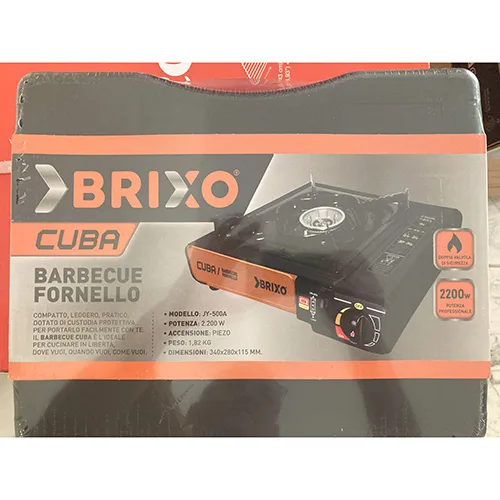 Stufa a gas portatile «Barbeque Fornello» — foto 2 dell'alert OR/00061/26