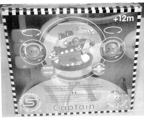 Barca di legno di plastica – Capitano (Smart Frames)