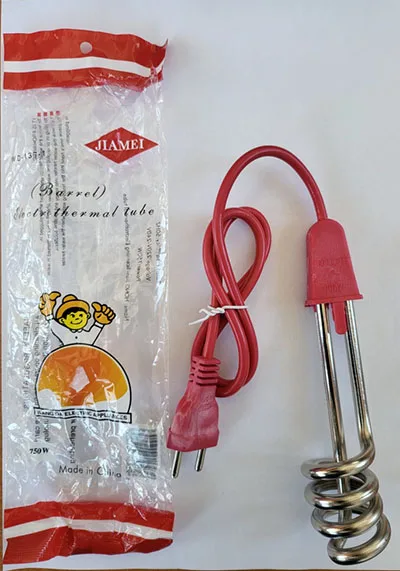 Riscaldatore portatile ad immersione «(Barrel) Electrothermal tube» — foto 2 dell'alert A12/01647/22