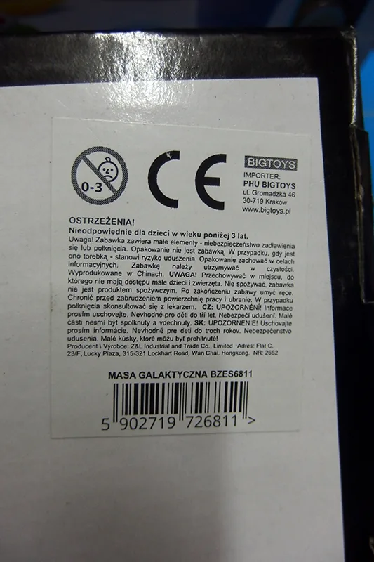 Melma giocattolo «Barrel-o-Slime / Masa Galaktyczna» — foto 4 dell'alert A12/01258/20