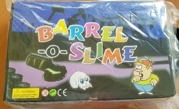Melma giocattolo «Barrel-o-slime» (Unknown)