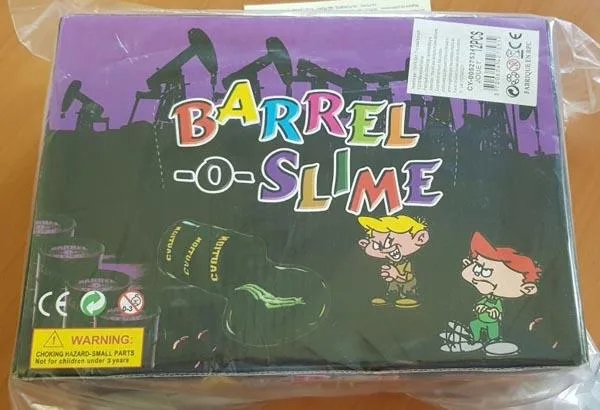 Melma giocattolo «Barrel-o-slime» — foto 3 dell'alert A12/1609/18