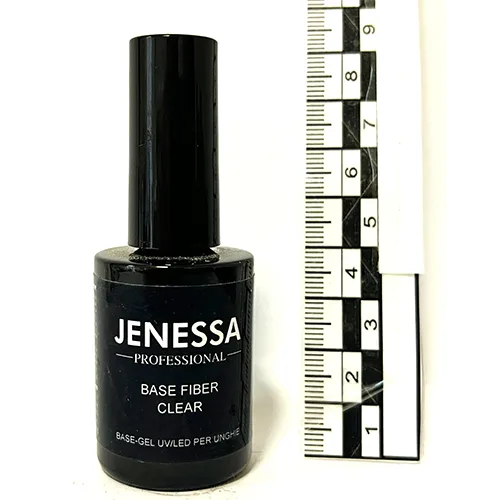 Smalto per unghie in gel «Base Fiber Clear - Base Gel UV/LED» (Jenessa)