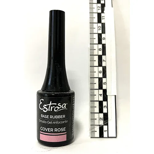 Smalto per unghie in gel «Base Rubber - Cover Rose» (Estrosa)