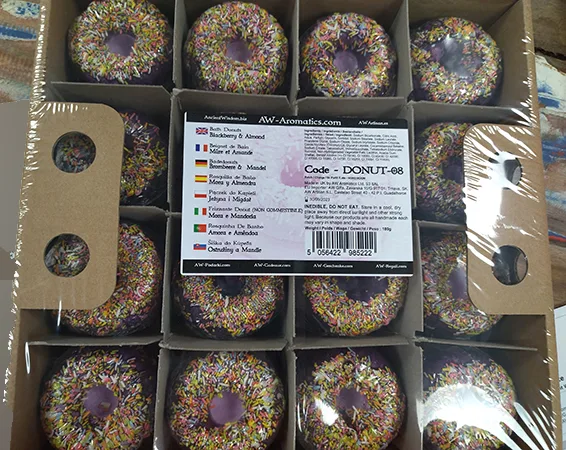 Prodotto da bagno «Bath Donuts» — foto 2 dell'alert A12/00270/22