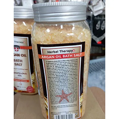 Sali da bagno «BATH SALT relaxing & soothing bath Argania spinosa» — foto 3 dell'alert SR/00729/25
