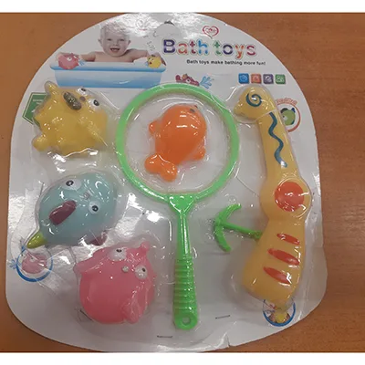 Set di giocattoli da bagno in plastica «Bath toys»