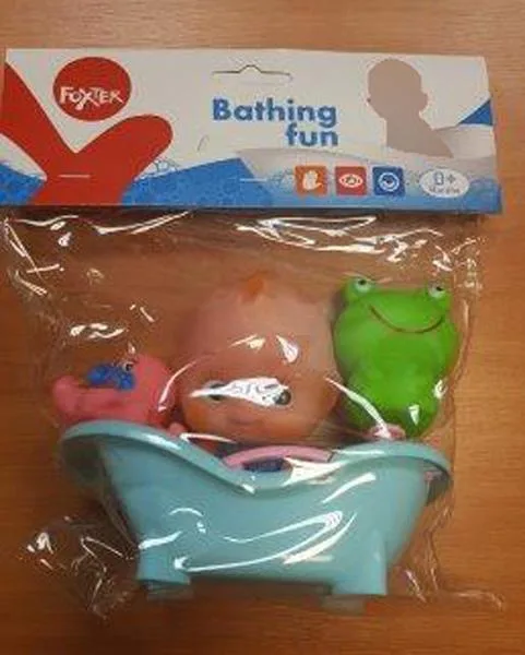 Set di giocattoli da bagno «Bathing fun» (Foxter)