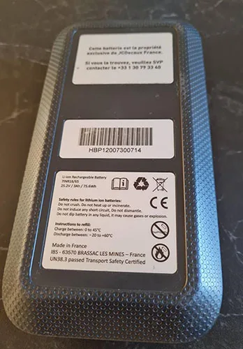 Batteria ricaricabile agli ioni di litio — foto 2 dell'alert A12/01543/21