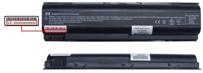 Batterie ricaricabili agli ioni di litio utilizzati con i computer portatili Hewlett-Packard e Compaq — foto 2 dell'alert 1384/08