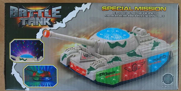 Giocattolo con batterie «„Battle Tank“ SPECIAL MISSION»