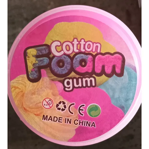 Bava di giocattolo (Cotton Foam gum)