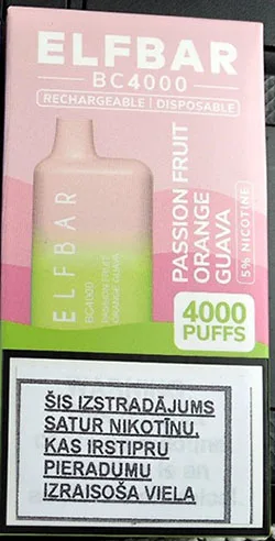 Sigaretta elettronica usa e getta «BC4000» (Elfbar)
