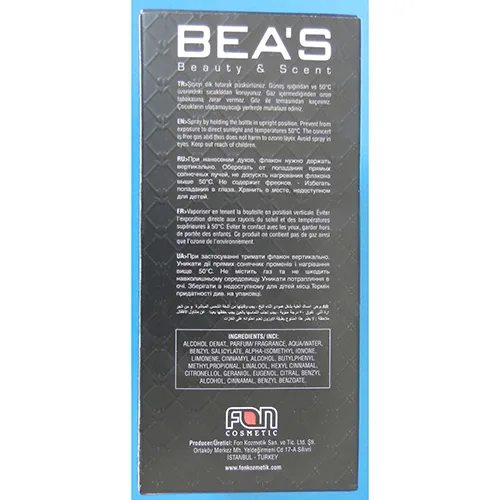 Profumo «BEA'S U 704» — foto 3 dell'alert A12/00982/24