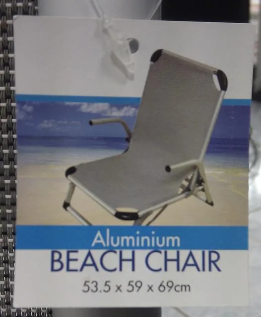 Sedia pieghevole «Beach chair» (Ricomax)
