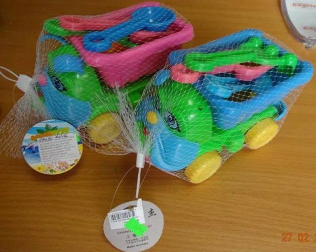 Giocattoli da spiaggia in plastica «Beach Toy» (CJ)