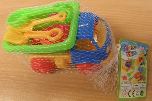 Set di giocattoli sandbox «Beach Toys»
