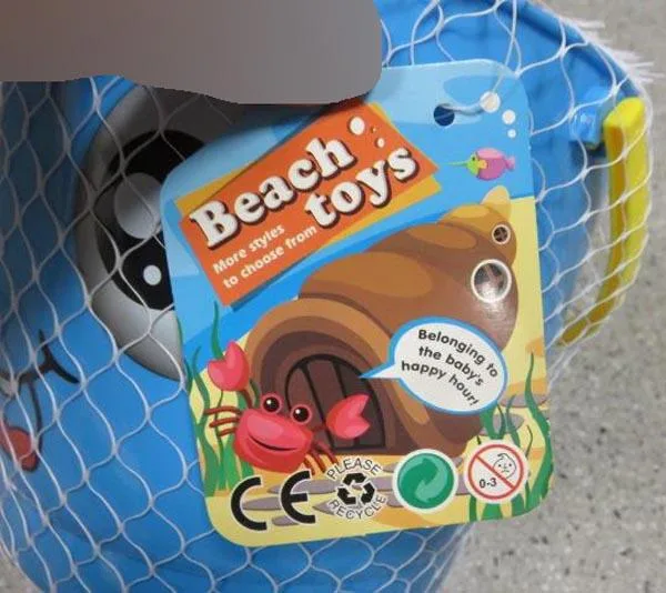 Set di giocattoli da spiaggia «Beach Toys» — foto 2 dell'alert A12/0709/17