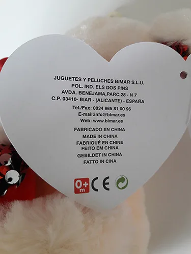 Peluche giocattolo «Bear "I Love"» — foto 3 dell'alert A12/01096/21
