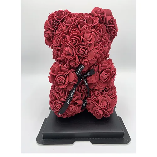 Luce «Bear made of roses»