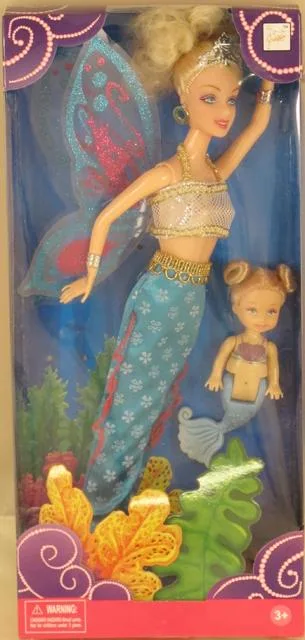 Set di bambole di plastica «Beauteous Mermaid Princess» — foto 2 dell'alert A12/1424/14