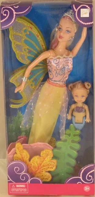 Set di bambole di plastica «Beauteous Mermaid Princess» — foto 3 dell'alert A12/1424/14