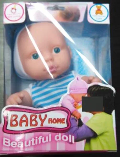 Bambola di plastica «Beautiful doll» (Baby Home)