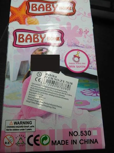 Bambola di plastica «Beautiful doll» — foto 2 dell'alert A12/0038/18